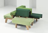 Their WorkSofa collection is a series of modular benches in gradient hues that can be grouped for presentations or casual meetings.  Photo 2 of 3 in A Dutch Duo Crafts Contemporary, Efficient Office Furniture