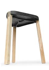 Onstage, Design Prize Switzerland representatives Michel Charlot, Beat Karrer (of FluidSolids), and Rolf Senti (of Bagno Sasso Mobili/Swiss Eco Tap) will explain their surprising concepts and how good design can benefit our environment. Pictured, a FluidSolids stool.