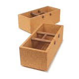North Carolina firm Skram Furniture Company has created a flexible and functional line of containers that can be utilized in various spaces, from offices to kitchens.  Search “cork-coasters.html” from Smart Designs Made in the U.S.A.