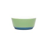 Take your cereal on the deck with this bowl from Dutch ceramics company Jansen+co. Its contrasting colors give the bowl visual interest, while its simple shape give it a classic look. Available in other color combinations, the bowls can be cheerfully mixed and matched.