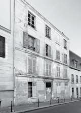 The exterior required significant refurbishment.  Photo 6 of 10 in How California Style Influenced a Group Home in Paris