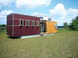 Andy Thomson’s miniHome takes cues from the trailer park (it’s mobile) but pushes a new aesthetic and uses sustainable building practices and materials.
