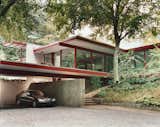 Modern master Richard Neutra built this house on the edge of Rock Creek Park.