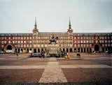 An equestrian statue of King Phillip III presides over Madrid’s central square, Plaza Mayor.