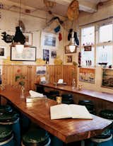 The cozy Saegreifinn Fish Shop is owned by a former fisherman, a legendary salty character who lives above the shop.