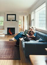 The living room remains largely unchanged from when it was built in 1922.  Photo 6 of 9 in Minneapolis, MN