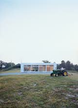 The Perryville, Missouri, show house for Rocio Romero’s LV prefab series is also home to the designer and her husband, Cale Bradford. The house subtly reflects the area’s utilitarian rural vernacular.
