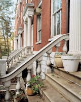 The façades of the Greek Revival town houses that comprise "the Row," on Greenwich Village’s Washington Square, still evoke pre–Gilded Age New York. Within, however, modernity prevails.