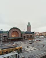The Helsinki Central railway station was designed by Eliel Saarinen in 1909, and still serves as the city’s center of public transportation.