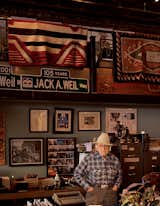 Jack A. Weil, who, at 105 years old, has manned the counter at Rockmount Ranch Wear since opening the business in 1946.  Photo 3 of 11 in High Design in Denver