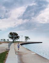 The Lake Shore Drive bike path provides ample opportunity for outdoor recreation.