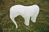 Hutten’s polyethylene Elephant was based on a low-res scan of one of his children’s toys (and is also available as a light).