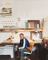 Architect Thom Faulders inside his Berkeley studio.