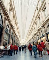 The Galeries Saint-Hubert are the forerunner to the modern shopping mall. Constructed in 1847, they were the first glass-covered shopping arcades in Europe.