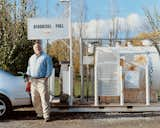 Once a humble collective for Deadheads and Domeheads, Real Goods has since grown into an emblem of conscientious living. Founder John Schaeffer stands proudly next to the eco-friendly company's biodiesel fueling station.