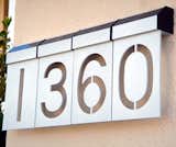 LED Solar Numbers 

By Matterinc

$20 each, 6.375” H x 3.5” W, silver or black anodized aluminum  Search “numbers” from Modern House Numbers