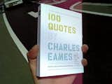 100 Quotes By Charles Eames, $25  Photo 4 of 7 in A Very Eames Christmas