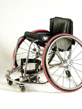 The Interceptor Wheelchair by RGK is made for use in rugby, basketball and other high contact sports.
