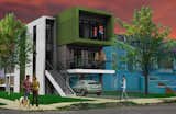 The Excursion (exterior) by Michael Benkert of University of Cincinnati, Winning Design  Photo 5 of 20 in NOLA Design Competition