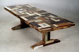 Waste Table in scrapwood  Search “scrapwood-bench.html” from Piet Hein Eek