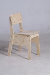 Crisis Chair in nude plywood  Search “norm wire bowl nude” from Piet Hein Eek