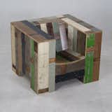 The Enormous Armchair in scrapwood  Search “victor-armchair.html” from Piet Hein Eek