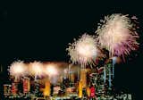 Fireworks over Houston. Image courtesy of the Greater Houston Convention and Visitors Bureau.