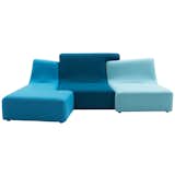 CONFLUENCES SOFA

This armless modular sofa by Philippe Nigro can help you finally make your move, as you cuddle up to your woo-ee in a cozy Confluence of well-designed intentions.