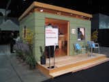 Modern Shed, based in Seattle, set up their popular 10-foot-by-twelve-foot Studio Shed on the exhibition floor.