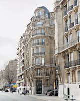 Bordering the Seine, the turn-of-the-century building housing the Krzentowski apartment belies little of what lies within. Photo by Philippe Munda.
