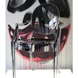 Pure Evil's version is dripping with black and pink krink ink.