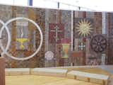 A mural created by Alexander Girard for The First Unitarian Church in Albuquerque, New Mexico. Image courtesy Flicker user Paulinacha.  Photo 7 of 7 in Sunday Styles