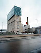 As a symbol of Tallinn’s architectural rebirth, the Fahle House by local firm KOKO is deliberately conspicuous, thanks to the glass apartment box perched like a parasite atop the old limestone structure.  Photo 4 of 20 in Tallinn, Estonia