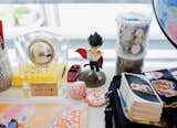 Neatly ordered desktop ephemera.