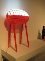 French designer Francois Azambourg's prototype lamp Sputnik was one of my favorites.  Photo 6 of 12 in Design Miami: Recap