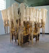 Measuring over five feet tall, Spun of the Limits of My Lonely Waltz is a sculpture created by Diana Al-Hadid in 2006.Photo courtesy of Diana Al-Hadid  Photo 8 of 8 in USA Fellows Announced