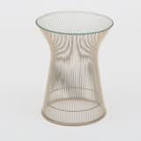 Platner Side Table by Warren Platner for Knoll, $930 for metallic bronze base with bronze glass top