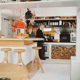 Eero and Pirkko Aarnio, in their home’s kitchen, have been married for over 50 years.