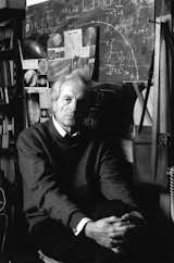 Iannis Xenakis pictured in 1995.