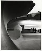 Photo of the TWA Terminal, New York International (now John F. Kennedy International) Airport (1962) by Eero Saarinen, on display at the Museum of the City of New York through January 31, 2010. Image by Balthazar Korab and courtesy of the Finnish Cultural Institute in New York.