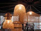 Lampe by Mark Eden Schooley for Pacha Design. These lamps are made of some kind of "good" material. The thing that struck me was the simple, nice curves of the shades mixed with the moiré effect that the weave creates.  Photo 11 of 15 in Maison & Objet 2010 by Scott Newlin