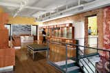 Moscot Eyewear is a New York institution, and Jaklitsch sought to draw on that heritage while still giving the place a revamped, designed feel. Photograph by Paul Warchol.