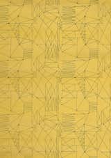 "Graphica" is a furnishing fabric sample from British textile design maven Lucienne Day for Heal's. 1954, from The Fifties.