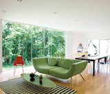 The living-room sofa is by the New York–based designer Stanley Jay Friedman.
