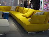 The Dunder sofa by Blå Station, as glimpsed on the showroom floor of the 2010 Stockholm Furniture Fair.