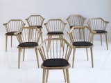 Stick is a new take on an old classic. Its slatted back recalls classic Windsor chairs, but its geometric edges and thick upper rim give it a shape and personality all its own.