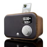 Clock Radio by Vers Audio. "These clock radios are handmade using renewable woods. The sound quality is excellent, and you can also play music from your ipod or iphone." Available at Brook Farm General Store.
