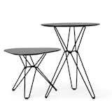 The Tio Table, made of steel wire, comes in two sizes.