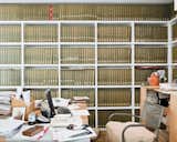 Ben’s office contains an impressive reference library for his inventory of antiquarian books.