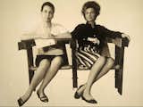 Models in the Candangos Auditorium armchair, 1964. Photo courtesy Espasso.